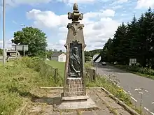Robert Pollok Centenary Memorial, Mearns Road, Loganswell, East Renfrewshire
