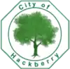 Official seal of Hackberry, Texas