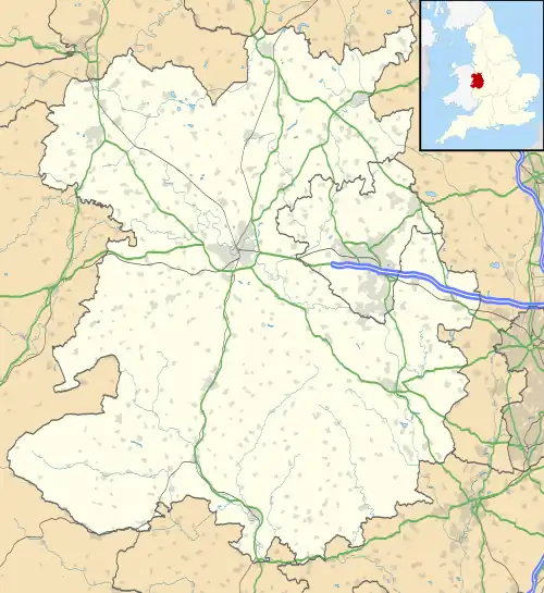 Atcham is located in Shropshire