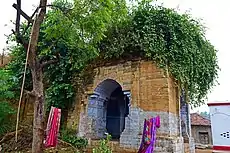 Side view of the third temple