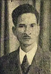 Official portrait of Silas Papare in 1954