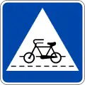 Pedal bike crossing
