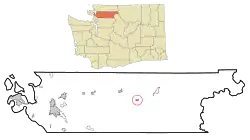 Location of Rockport, Washington