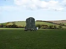Standing stone east of Llanfechell