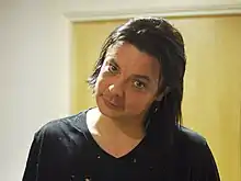 Steve Hewitt backstage at Manchester Academy, February 2011