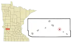 Location in Minnesota