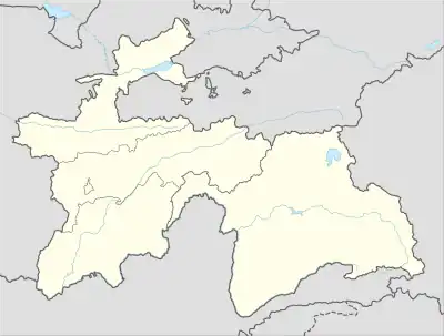 Vrang is located in Tajikistan
