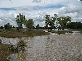 The Ojo del Cura is a typical karstic lagoon located in the middle Ebro, fed by the overflow of the river aquifer.