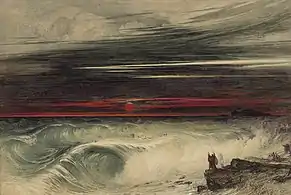 The Destruction of Pharaoh’s Host (1836). Pencil, watercolour with gum arabic, 58.4 x 85.7&nbsp;cm. J. Paul Getty Museum, Los Angeles