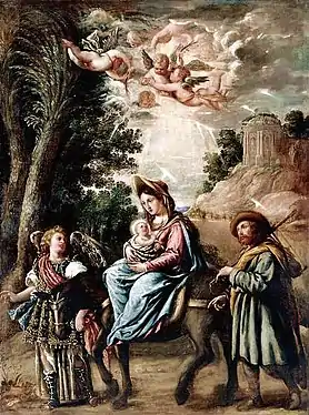 The Flight into Egypt, (1658), 168.9 x 125.4&nbsp;cm, John and Mable Ringling Museum of Art, Sarasota, Florida