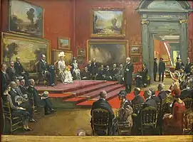 The Opening of the Modern Foreign and Sargent Galleries at the Tate Gallery, 26 June 1926