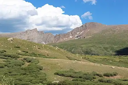 The Sawtooth and Mount Bierstadt from Guanella Pass
