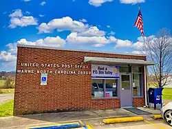 The Warne, N.C., post office