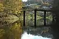 The old railway bridge at Redbrook