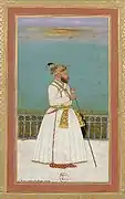 The vizier Qamar ud-Din circa 1735