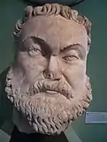 Bust of emperor Maximian