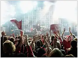 Trooper performing at Vancouver 2010 Olympic Victory Ceremonies