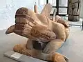 "Sea Wolf" carved by Bill Reid