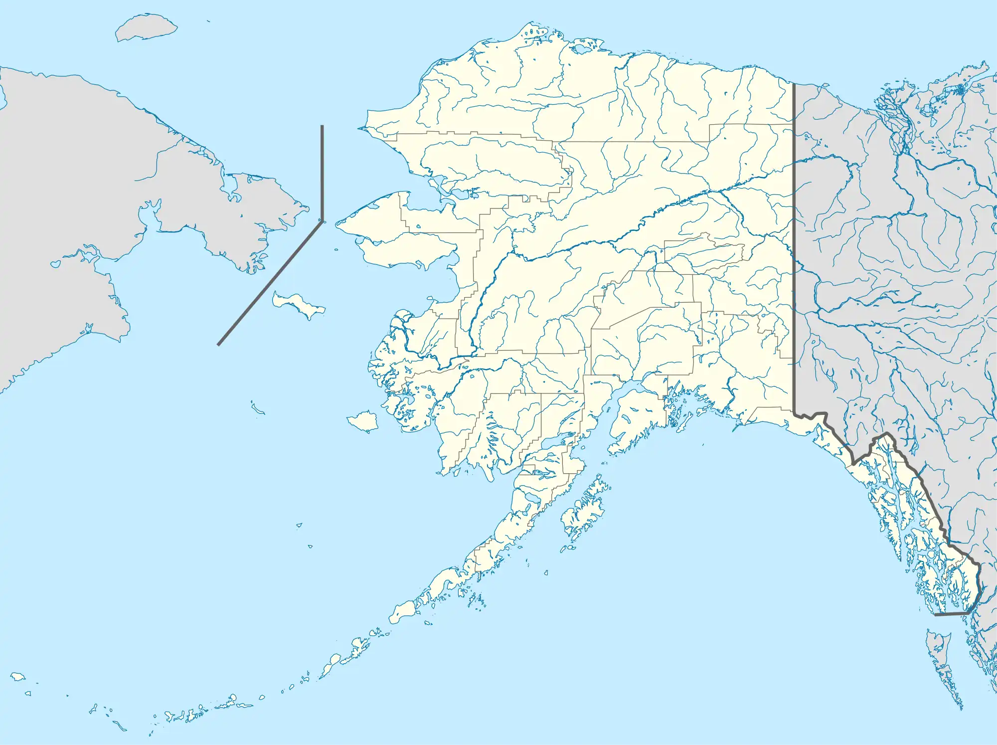 Alexander Archipelago is located in Alaska