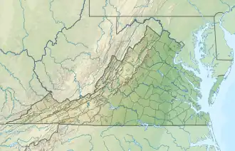 Mount Weather is located in Virginia