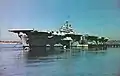 Bunker Hill moored at San Diego, California in 1970
