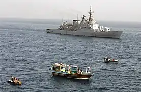 Scirocco off the Gulf of Oman on 3 May 2004.