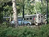 The Upper Montclair Railway Station from Anderson Park