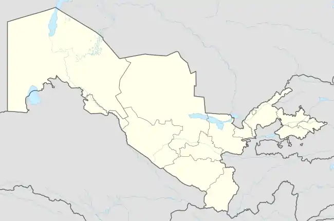 Pitnak is located in Uzbekistan