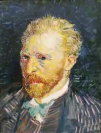 Self-Portrait, Autumn 1887Oil on canvas, 47 × 35&nbsp;cmMusée d'Orsay, Paris (F320)