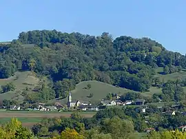 Boussy seen from Rumilly.
