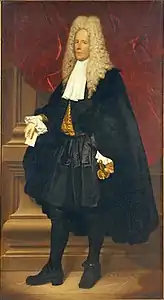 Portrait of Count Girolamo Secco Suardo, by Fra' Galgario, 1721