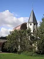 View of the ducal chapel after restoration (14th century)