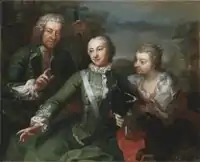 Carl Gustaf Tessin, Ulla Sparre of Sundby and Brita Stina Sparre