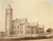 Historical image of Sassoon Hospital in Pune