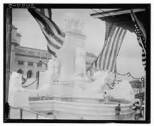 Columbus Memorial being prepped for its unveiling